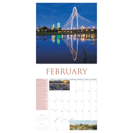 2023 Texas Wall Calendar Wall Calendars Michaels